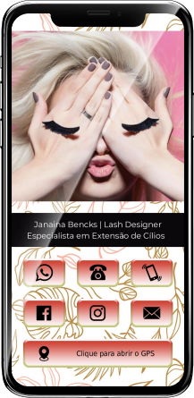 JANAINA BENCKS Cartões que Falam | Cartão de Visita Digital