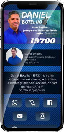 Bruno Augusto de Melo Cartões que Falam | Cartão de Visita Digital