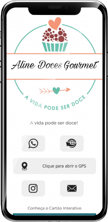 Aline Da Silva Machado Cartões que Falam | Cartão de Visita Digital