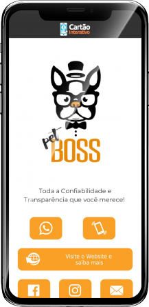 Pet Boss Cartões que Falam | Cartão de Visita Digital