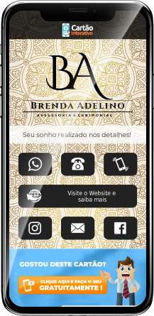 Brenda Adelino Cartão de Visita Digital | Cartões que Falam